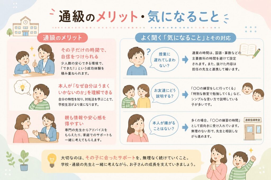 通級のメリット・気になる事
