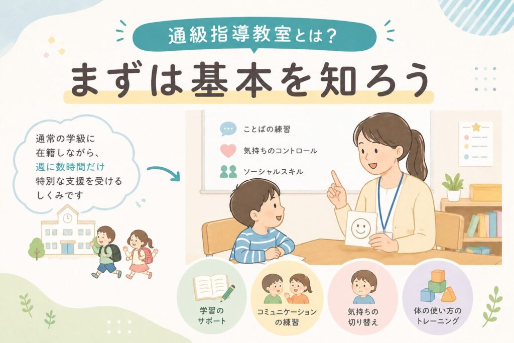 通級指導教室とは?基本を知ろう。