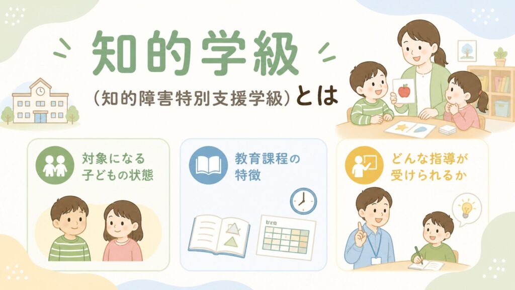 知的学級とは？の挿絵