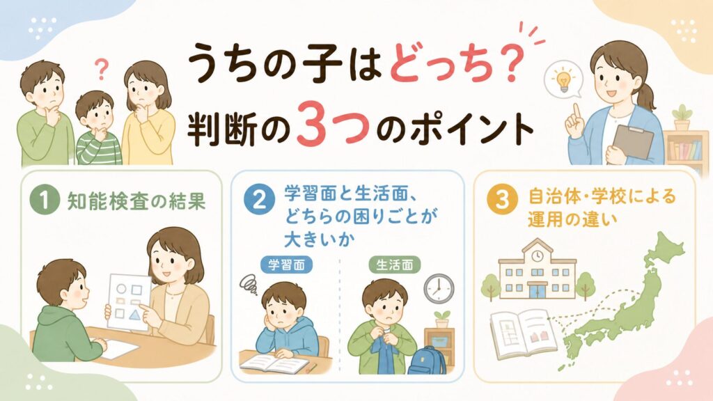 うちの子はどっち？挿絵